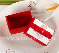 Бонбоньерки Sakura Wedding с брошкой - Упаковка, 38 шт