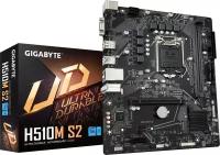 Материнская плата Gigabyte H510M S2 Soc-1200, Intel H510, 2xDDR4, mATX AC`97 8ch(7.1) GbLAN+VGA