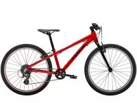 Подростковый велосипед Trek Wahoo 24, год 2022, цвет Красный-Черный