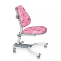 Кресло для Школьника KidsMaster K639 розовый с цветами
