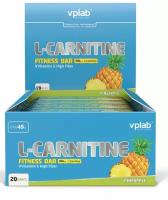 VPLab Nutrition L-Carnitine fitness bar ананас