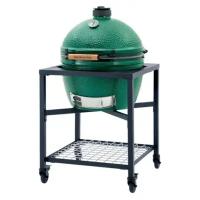 Керамический гриль Big Green Egg XL на модульной подставке Зеленый