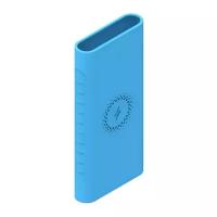 No Brand Чехол силиконовый для Xiaomi Power Bank 3 10000 Blue