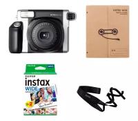 Фотоаппарат моментальной печати Fujifilm Instax WIDE 300 Starter Kit Black