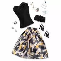 Barbie Комплект одежды для куклы Барби Styled By Tim Gunn Accessories 1