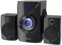 Колонки DEFENDER X420 чёрный 2x12 Вт +16 Вт, 20 — 20 000 Гц, Bluetooth, FM/MP3/SD/USB, ДУ