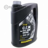 MANNOL 4036021501611 Масло MANNOL 7715 O.E.M. for VW Audi Skoda 5w30 5л