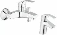 Комплект смесителей Grohe Eurosmart New 33300002 + 32467002