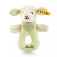 Погремушка Steiff Lenny lamb grip toy with rattle (Штайф Барашек Ленни кольцо на руку с погремушкой 15 см)