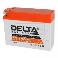 Аккумулятор для мототехники DELTA CT 12025 (12 В, 2,5 Ач)