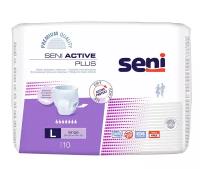 Seni Active Plus / Сени Актив Плюс - впитывающие трусы для взрослых, L, 10 шт