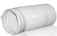 DEC PVC WHITE 127 гибкий полимерный воздуховод 15м
