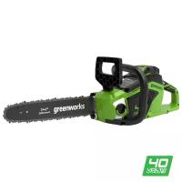 Цепная пила аккумуляторная Greenworks GD40CS15 40V 35 см бесщеточная без АКБ и ЗУ