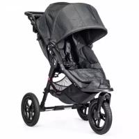 Коляска Baby Jogger City Elite+бампер Charcoal (серый меланж-джинса)