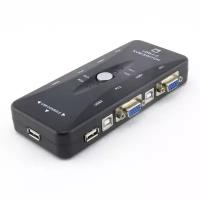 KVM-переключатель KVM-41UA USB/VGA на 4 компьютера