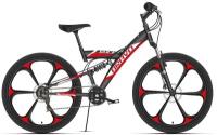 Велосипед BRAVO Rock 26 D FW черный/красный/белый 18" HD00000830
