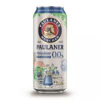 Paulaner Пиво безалкогольное Пауланер 0,5л жест/бан.шт (8 штук)