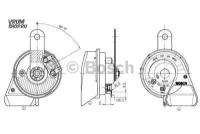 BOSCH 9320335207 Звуковой сигнал