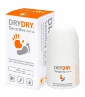 Дезодорант - антиперспирант Dry Dry/Драй Драй Sensitive для чувствительной кожи Roll-on 50мл