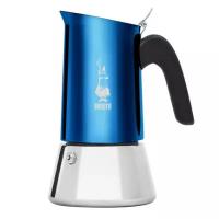 Bialetti Гейзерная кофеварка Venus Blue (235 мл), на 6 чашек, голубая 0007275/CN Bialetti