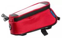 Велосипедная сумка Roswheel на раму 195-90-100 мм Красная (В комплекте аудио переходник)