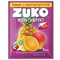 Растворимый напиток Zuko Мультифрукт 25 г