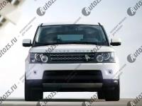 Светодиодные противотуманные фары с ангельскими глазками для Land Rover Range Rover Sport 1 рестайлинг (2009-2013)