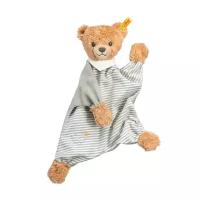 Мягкая игрушка Steiff Sleep Well Bear Comforter grey (Штайф Мишка Крепкий сон комфортер серый 30 см)