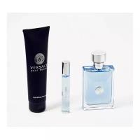 Versace Pour Homme набор туалетная вода + туалетная вода + гель для душа 100 + 10 + 150 мл для мужчин