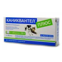 Maramed Pharma Каниквантел Плюс от глистов для собак и кошек (1 таб -10кг)