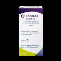 Эрлеада таблетки покрыт.плен.об. 60 мг 120 шт