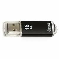 Флешка USB 2.0 SmartBuy V-Cut (16 ГБ) (черный)