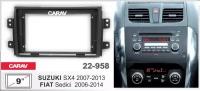 Carav 22-958 | 9" переходная рамка Suzuki SX4 2006-2013, FIAT Sedici 2006-2014