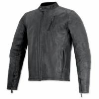 Мотокуртка Кожаная Alpinestars Monty Leather Jacket / Черный (Размер: 2XL)