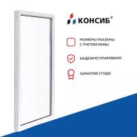 Окно пластиковое ПВХ WHS by VEKA 800(ш)*1160(в)мм, глухое, с однокамерным стеклопакетом