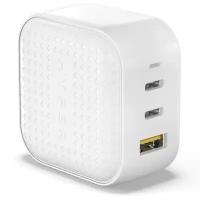 Сетевое зарядное устройство HyperJuice Lifestyle 65W GaN Charger 1 x USB / 2 x USB-C белое (HJ265-WHITE)