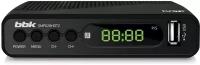 ТВ-тюнер BBK SMP028HDT2 Black DVB-T, DVB-T2, поддержка режима 1080p, воспроизведение файлов, выход HDMI, пульт ДУ