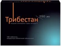 Трибестан, таблетки покрыт. плен. об. 250 мг, 180 шт