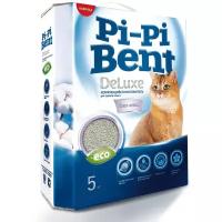 Pi-Pi Bent DeLuxe Clean Cotton комкующийся наполнитель для кошачьего туалета с ароматом свежего хлопка