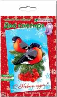 Набор для творчества "Открытка. Два снегиря" Клеvер (Клевер) АБ23-524
