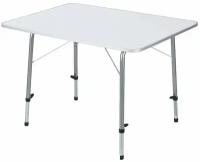 Стол складной TREK PLANET Picnic 80 с телескоп. ножками White 70664/TA-561