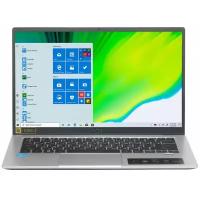 Ноутбук Acer Swift 1 SF114-34 14 IPS FHD/Intel Celeron N4500/8Gb/SSD256Gb/noOS/silver/1.3kg