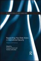 Andreas Kruck (Editor) / Андреас Крук (ред.) "Researching Non-state Actors in International Security"