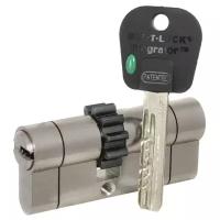 Цилиндр Mul-t-Lock Integrator B-S ключ-ключ (размер 40х40 мм) - Никель, Шестеренка
