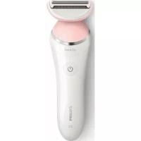 Электробритва PHILIPS SatinShave Advanced BRL140/00, для женщин, белый и розовый