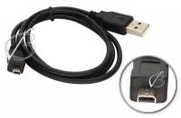 Кабель USB (Data-кабель) для портативной, мобильной техники, USB - 8pin, для MP3, MP4 - плееров OPPO, Texet, Qumo и др., oem