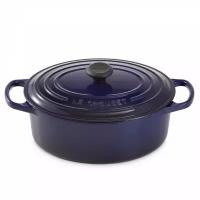 LE CREUSET Утятница с крышкой, размер: 31 см, материал: чугун, цвет: индиго 05178314802451