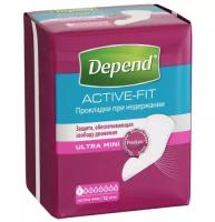 Depend Прокладки при недержании "Depend" Ultra mini 12шт 50 гр