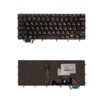 Keyboard / Клавиатура для ноутбука Dell XPS 15 9550, 9560, 9570, 15-7558, 7568 черная с подсветкой