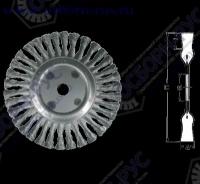 Кордщетка дисковая витая SPECIAL OSBORN 150 мм диаметр, ворс сталь 0,50